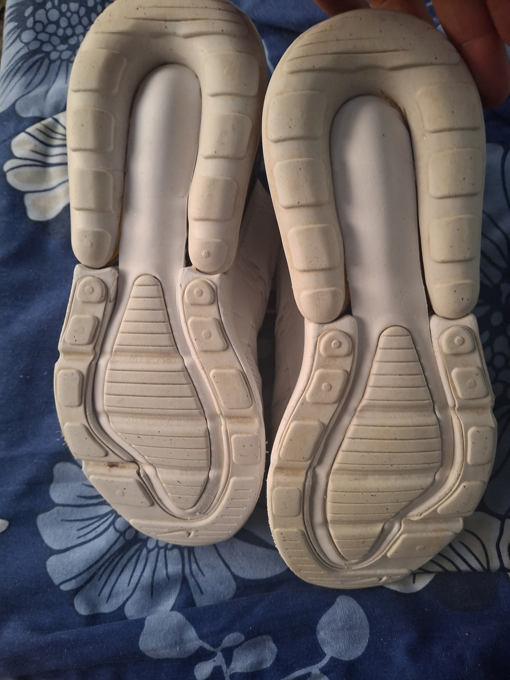 Nike Kids White Sneakers with Cushioned Sole